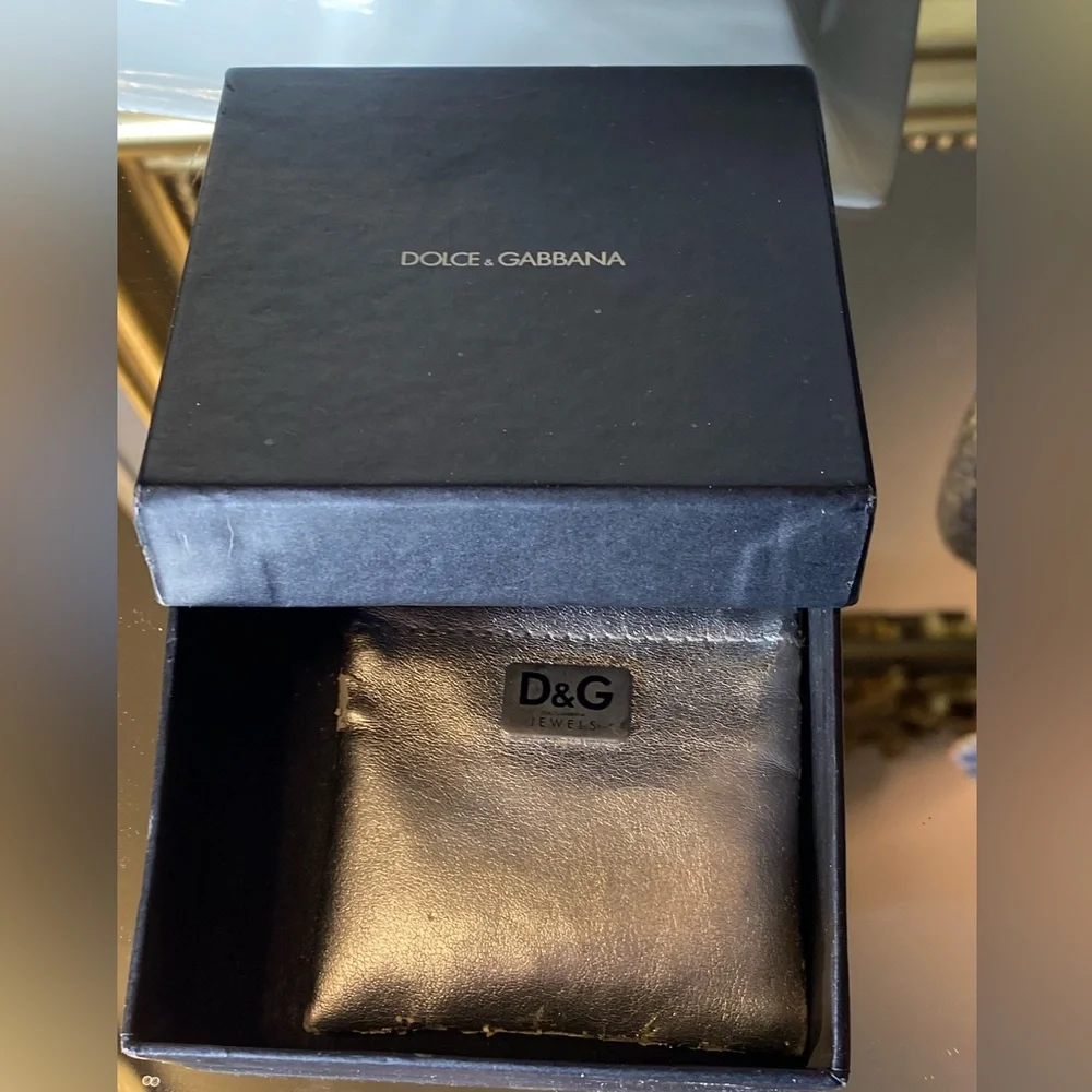 Dolce & Gabbana D&G Necklace Plate Pendant